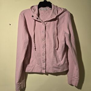 Women's Tommy Hilfiger Snap Button Hoodie.